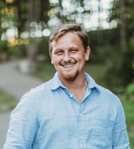 A photo of Brandon, one of the founders of Whippin 8s Games